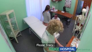 FakeHospital Both doctor and nurse give new patient thorough sexual check