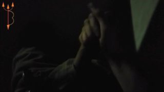 Early morning play outside on my porch. btm.