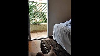 Window Flashing dick for the old neighbor