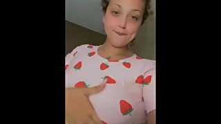 Thick Latina ass clapping booty shorts