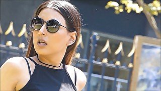 That bitch is a head turner and I love to watch her ass jiggle in that dress