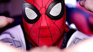 Pussy Clit Lick The Amazing SPIDER-MAN & Scarlet Witch Cum-Shot - Alara