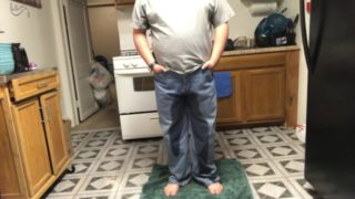 Casual Pee in my Jeans in the Kitchen