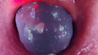 Internal Anal Camera Bad Dragon Flint Fucks And Fills Condom Deep In My Ass, Heartbeat