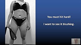 Spank yourself instructions joi