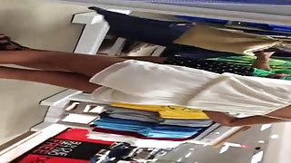 White booty shopping