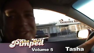 Black Dirty Whore Tasha Fucks White Dick