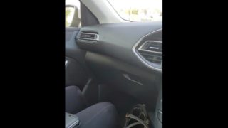 Step mom in leggings fucked in the car by Pakistan step son 