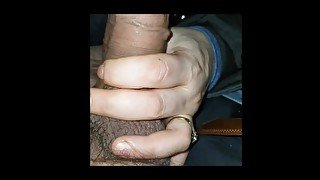 Step mom gave her first blowjob in car ... cum flood out from her mouth