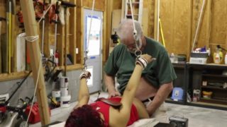 Sarah Lace (Part 1) Anal Blowjob Bondage Fucked and Flogged ATM