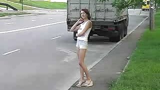 Russian Prostitute Banged By The Police Officer