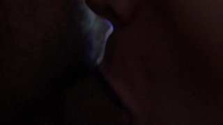 Deepthroat in slow motion