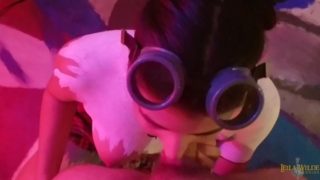 Bodypaint: Redlight Schoolgirl Grunge Pt. 1