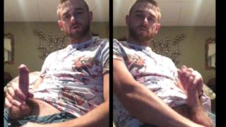 Jerkin off in College Verbal Big Cock and Balls