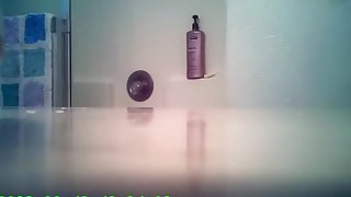 Hidden camera in bathroom