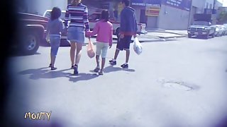 Very young upskirts hunted by the skillful hunter