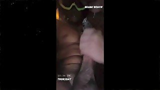 MIAMI 🌴☀️ Puerto Rican 🇵🇷 REAL Latina  sloppy toppy public Blowjob 💦 