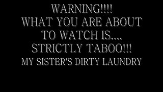 Brother caught sniffing panties