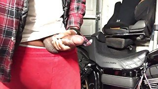 Big black dick cumshot