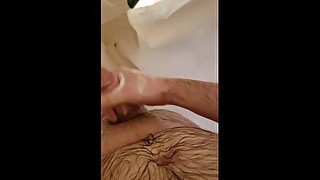 Getting clean in the shower