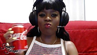 Watch Me Eat and Burp Loud Into Your Ear  Simone Savage