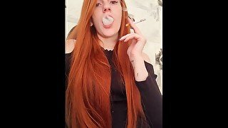 redhead smoker