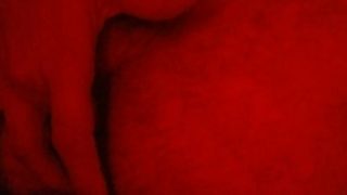 Trying to finger my butthole for an erection