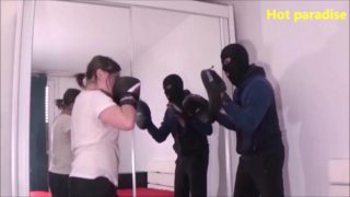 Mixed boxing training