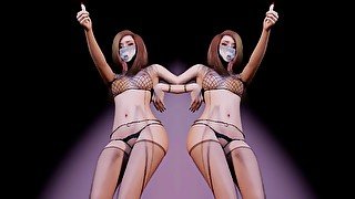 【FHD 60FPS】SEXY TEASE DANCE