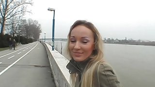 Sexy and wild outdoor oral sex