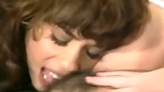 Fine and fabulous brunette babes feel strong attraction to each other