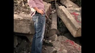 Watch Me Bust My Husband While He’s Pissing in Public