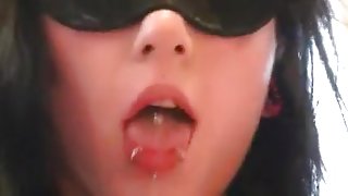 Swedish college girl Amanda anal riding