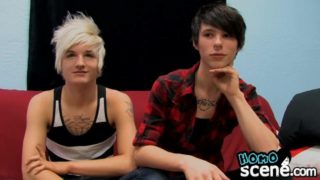 Real emo BFs Austin Mitchell and Dylan Scouville fucking