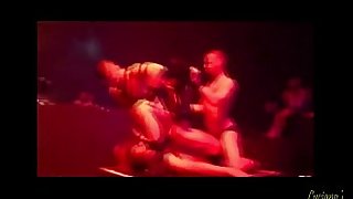 Muscle Strippers Fuck On Stage