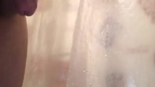 Playing with myself before I clean my body