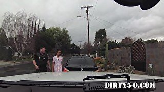 Pulled over and creampied