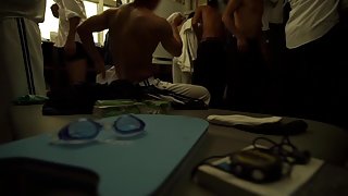 Best Japanese whore Ayami Syunka in Hottest gangbang, changing room JAV scene