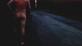 Naked roadside early morning 