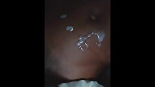 Black boy masterbating