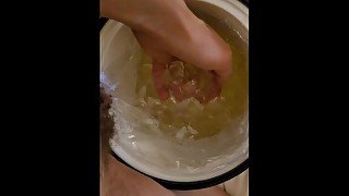 POV Piss In The Hotel Ice Bucket