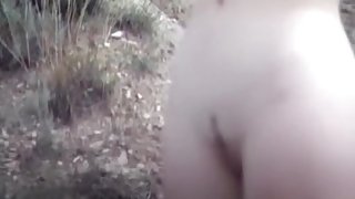 Horny voyeur enjoys the hot view on the nude beach