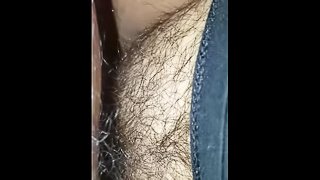 Hairy kitty getting fucked by tiny cock