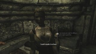 Skyrim - Sex With Hroki