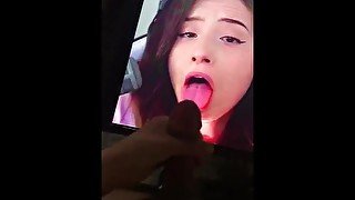 Cum tribute, pokimane wants my cum