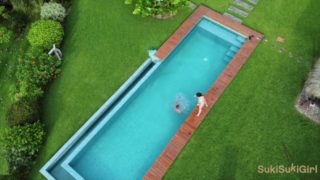 ALMOST got caught PUBLIC fucking at the pool Andy Savage & SukiSukiGirl
