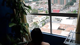 MY GIRL WANTED ME TO FUCK HER IN THE STREET WINDOW WHERE WVERYONE CAN SEE US