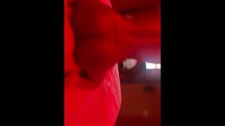 Ebony Teen Sneaks to fuck Mom’s BF