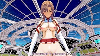 SAO futa Asuna fuck you mouth blowjob Taker POV
