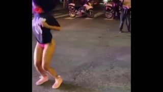 Bratty Ebony Slut Twerking For White Cops Viewing Pleasure | #BlueBonersMatter